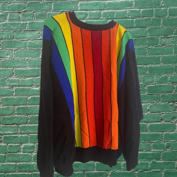 SOLD Asos rainbow striped sweater - Picture 4 of 6
